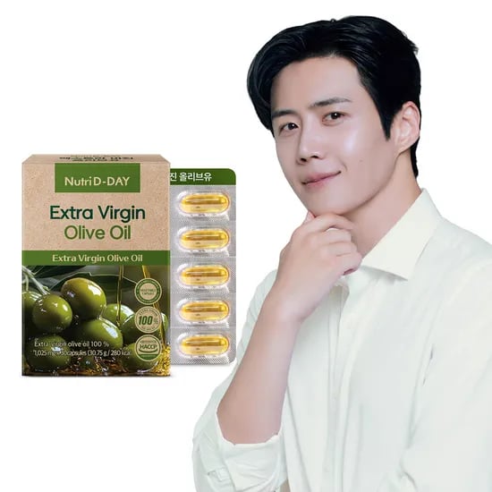 뉴트리디데이 엑스트라 버진 올리브유, 1025mg, 30캡슐, 1개