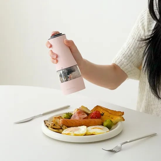 모노테일 세보리 듀얼 전동 그라인더, 핑크, 50ml, 1개