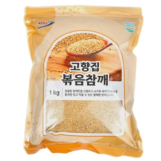 고향집 볶음참깨, 1kg, 1개