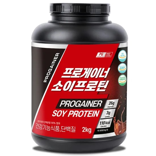 프로게이너 소이프로틴 초코맛, 2000g