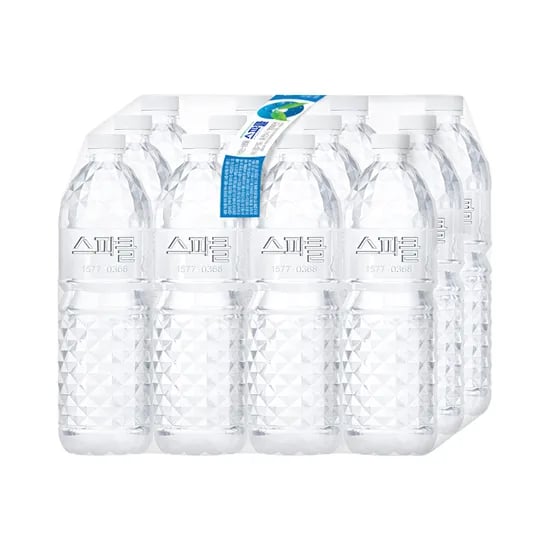 스파클 생수 무라벨, 1L, 36개