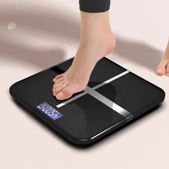 스마트 디지털 체중계, 화이트, 1개