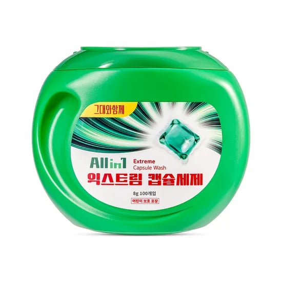 그대와함께 익스트림 캡슐세제, 8g, 100개입, 2개