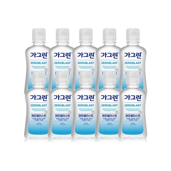 가그린, 제로블라스트, 100ml, 10개