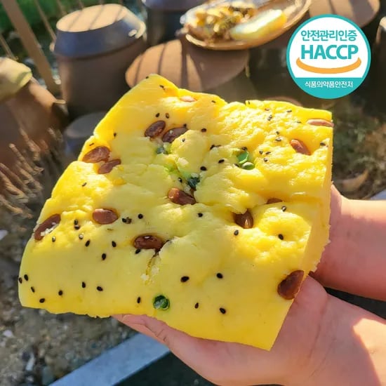 대한민국농수산 사각 옥수수술빵, 350g, 5개