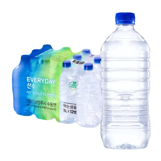 아임에코 에브리데이 산수, 1L, 48개