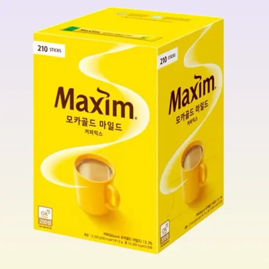 맥심 모카골드 마일드 커피믹스, 12g, 210개입, 1개