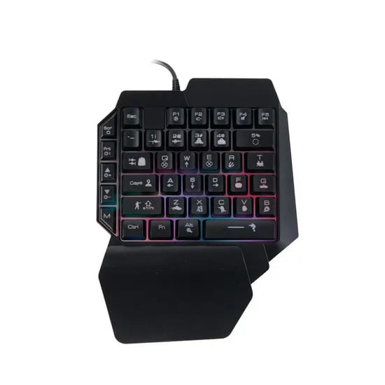Coms USB LED 한손 키보드 IF739 갈축 27,671원