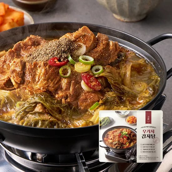 고른 우거지 감자탕, 1000g, 4개