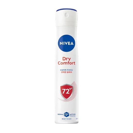 니베아 데오드란트 스프레이 드라이콤포트, 200ml, 1개 + 롤온, 25ml, 1개