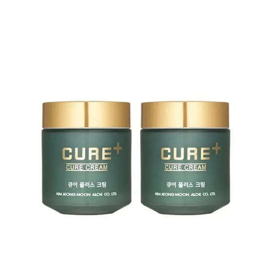 김정문알로에 큐어 플러스 크림, 80g, 2개