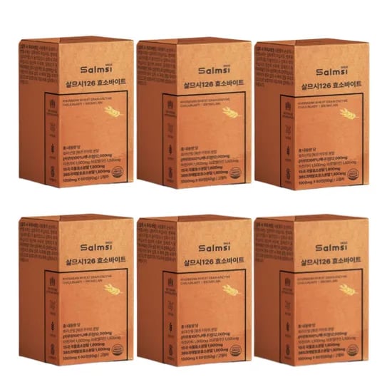 살므시126 효소바이트, 1000mg, 60정, 2개