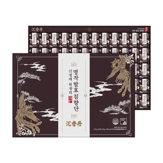 신정애원장 명작 발효 침향단, 3.75g, 60환, 2박스