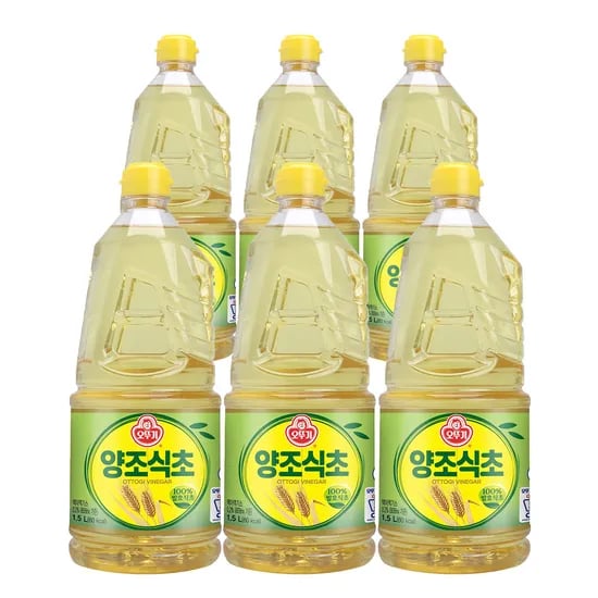 오뚜기 양조식초, 1.5L, 6개
