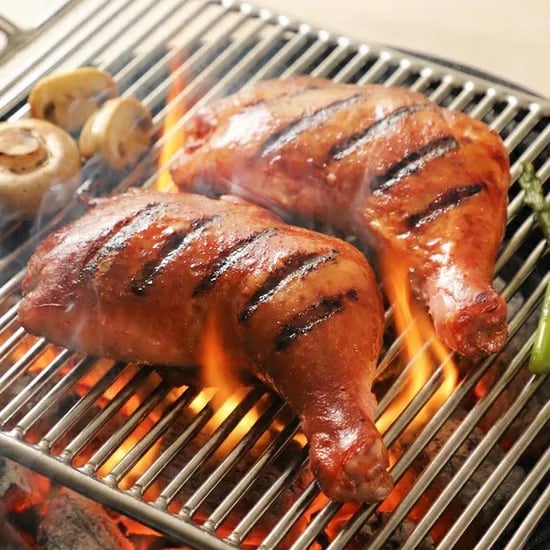 훈제 점보 통 닭다리, 250g, 10팩