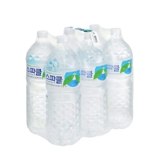 스파클 생수, 무라벨, 2L, 18개
