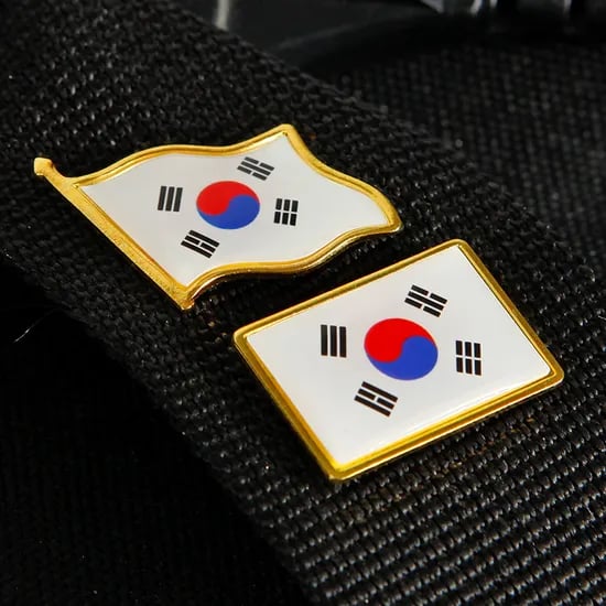 태극기 뱃지 사각 5p 5,570원