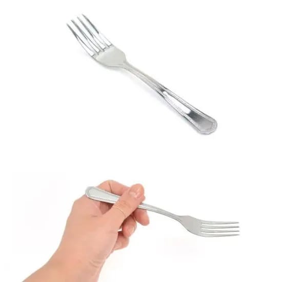 스파게티 포크 스텐 레스토랑 양식기 커트러리 포크 13호, 스테인레스, 16cm, 1개