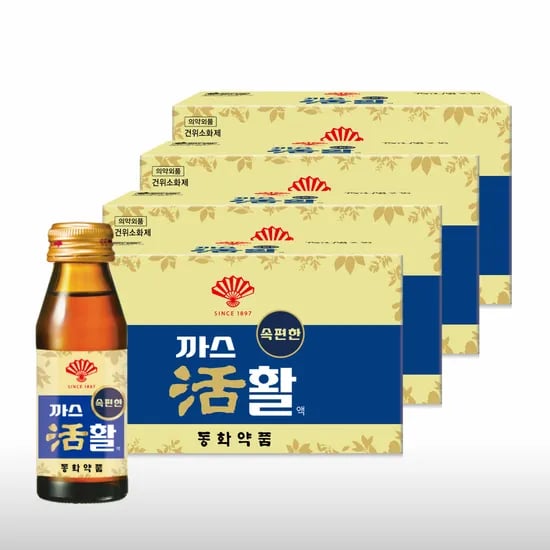 부채표 까스활, 75ml, 40개