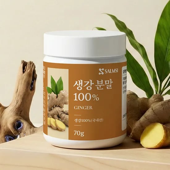 살므시 생강분말, 70g, 6통