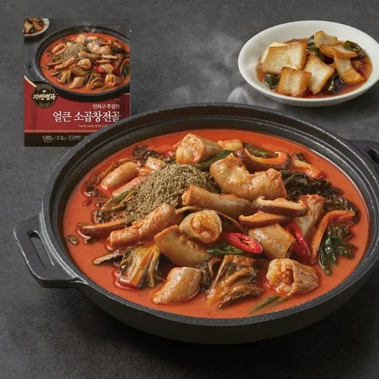 자연별곡 얼큰 소곱창전골, 1kg, 3개