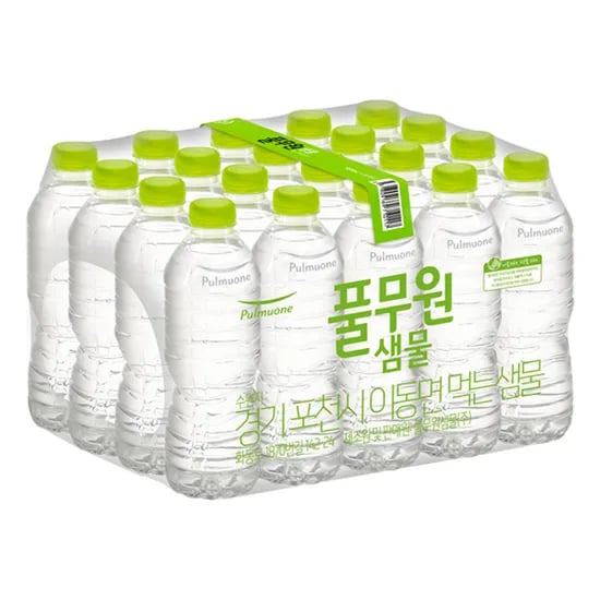 풀무원샘물 라벨랜덤, 500ml, 20개
