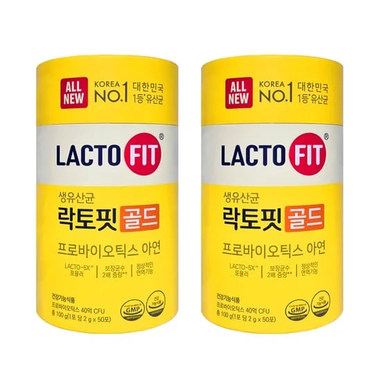 종근당건강 락토핏 골드, 2g, 50포, 2개