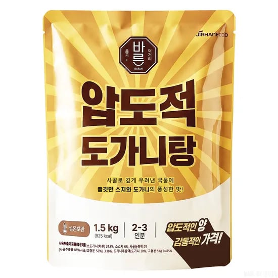 진한식품 바른 압도적 도가니탕, 1.5kg, 1개