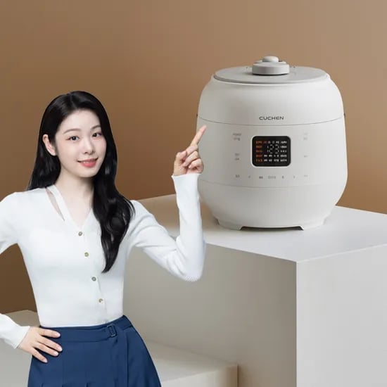 쿠첸 더 핏 듀얼프레셔 전기압력밥솥, 네이처화이트, 10인용, 1개