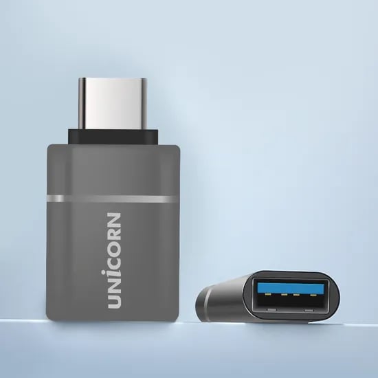 UNiCORN USB A타입 to C타입 컨버터 CT-100A, 1개