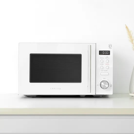 쿠잉 전자레인지 버튼다이얼식 20L MM-E20WW 화이트