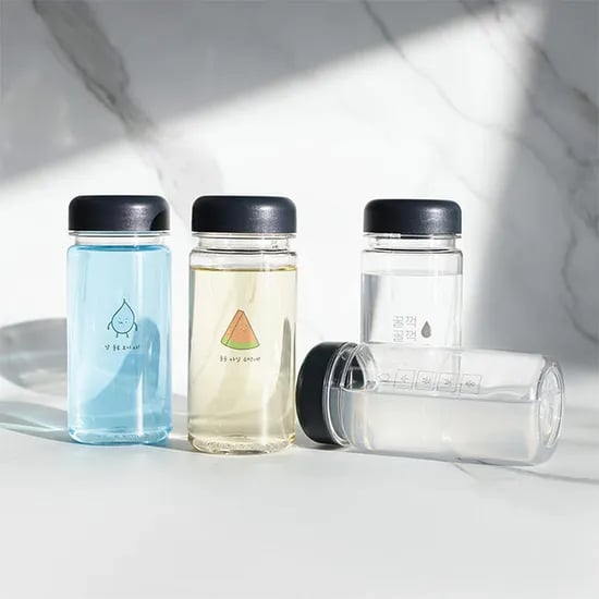 가쯔 마이보틀 물병 텀블러, 수분보충, 400ml, 4개