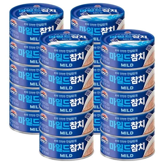 사조 마일드참치, 85g, 20개