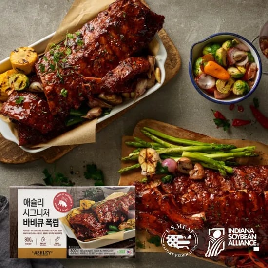 애슐리 시그니처 바비큐 폭립, 800g, 1개