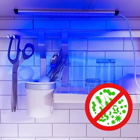 루아즈 UV 자외선 살균등 LED 살균기 블랙 25,400원
