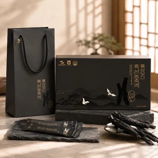 홍삼보다 흑삼농축액, 12g, 60포, 1박스