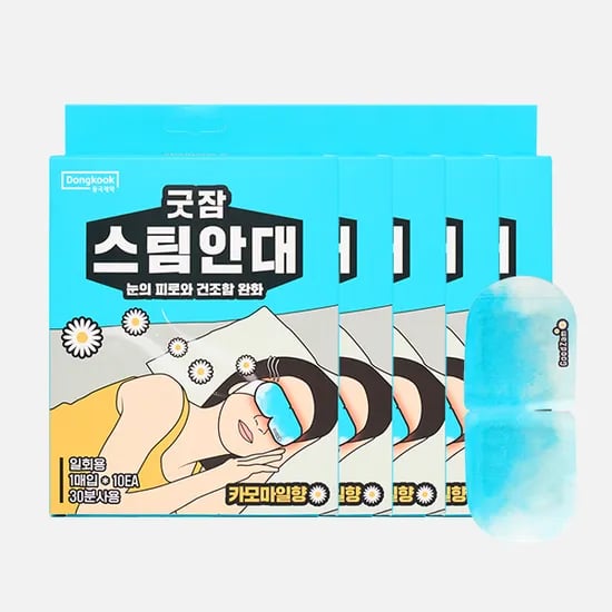 동국 굿잠 스팀안대, 카모마일향, 10매, 5박스