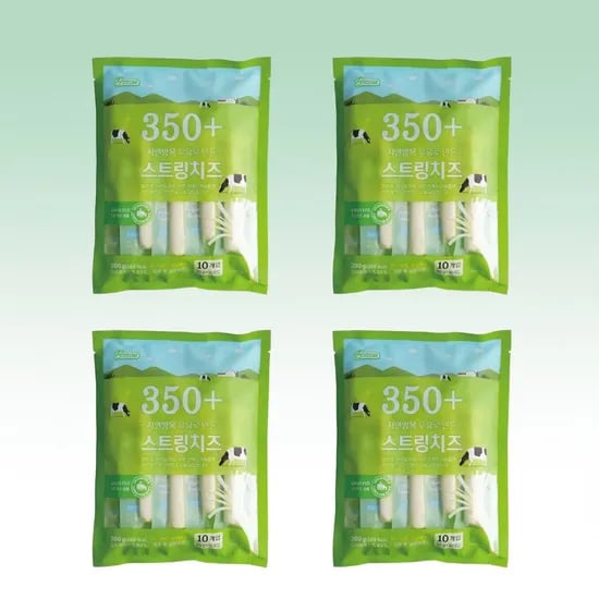 보꼬네 350+ 자연방목 우유로 만든 스트링치즈, 200g, 4개