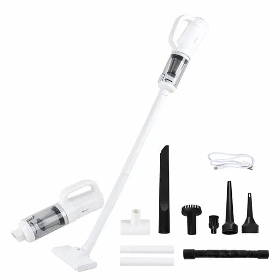 신일 BLDC 2in1 무선 핸디 스틱 청소기, SVC-YZ960BW, 화이트, 1개