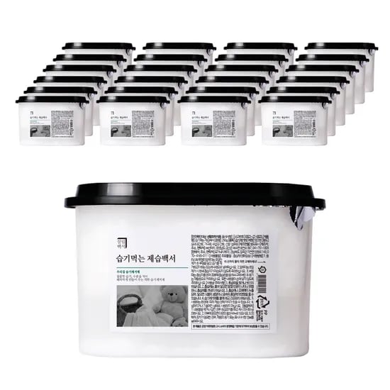 살림백서 제습제 습기제거제, 520ml, 24개
