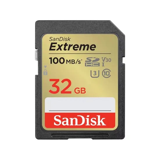 SanDisk Extreme SD UHS-I 메모리 카드, 32GB, 1개