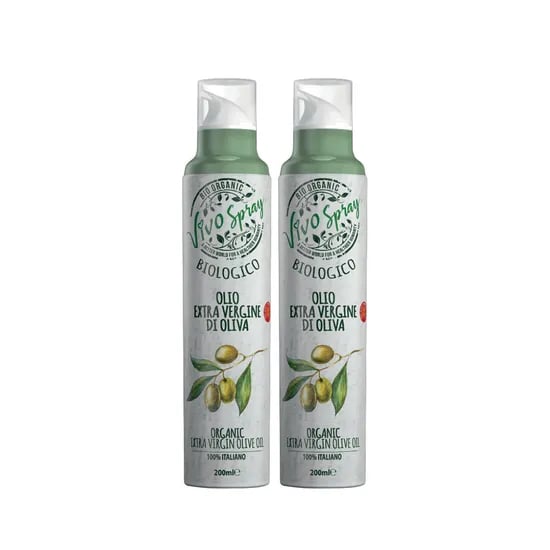 만토바 비보 오가닉 엑스트라버진 올리브 오일 스프레이, 200ml, 2개