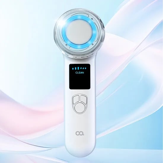 오아 쿨더마 갈바닉 얼굴 마사지기, A01566, 화이트, 1개