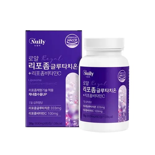 로얄 리포좀 글루타치온 + 리포좀 비타민C 600mg x 60정(1개월분)