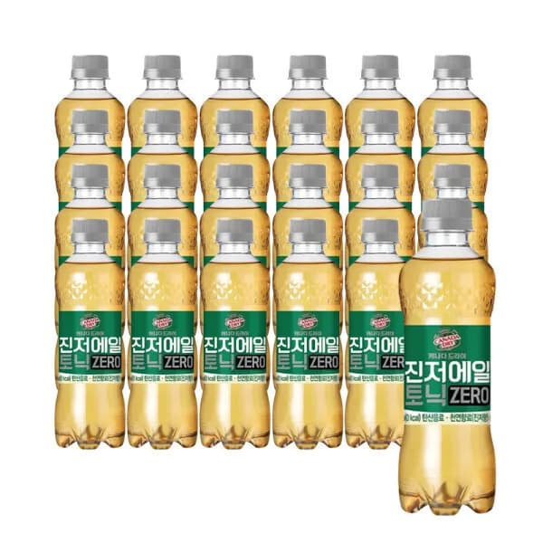 캐나다 진저에일 토닉 제로 300ml 24개 캐나다 진저에일 토닉 제로 300ml 24개