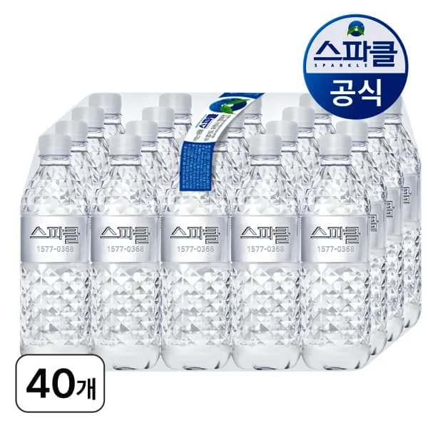 스파클생수 500ml 40병 7,840원 스파클생수 500ml 40병 7,840원