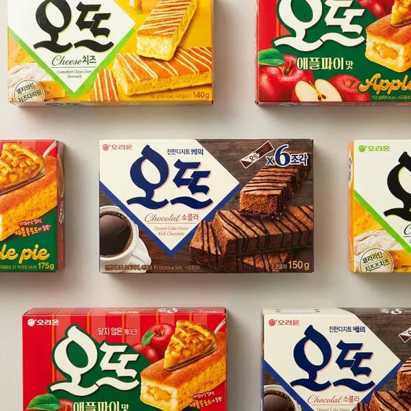 오리온 오뜨 쇼콜라 150g 2개 + 치즈 140g 2개 + 애플파이 175g 2개 (총 6개) 오리온 오뜨 쇼콜라 150g 2개 + 치즈 140g 2개 + 애플파이 175g 2개 (총 6개)