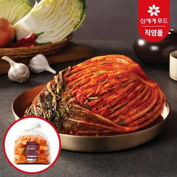 신세계푸드 쉐프컬렉션 아삭한 국내산 포기김치 7kg 신세계푸드 쉐프컬렉션 아삭한 국내산 포기김치 7kg