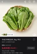 국내산 로메인상추 2kg