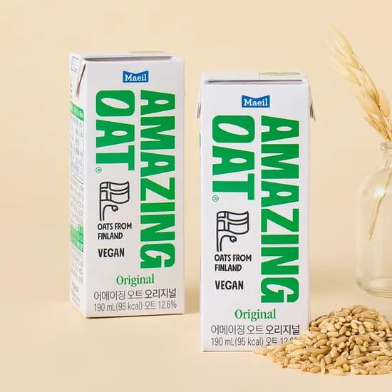매일유업 어메이징 오트 오리지널 190ml 48팩 매일유업 어메이징 오트 오리지널 190ml 48팩